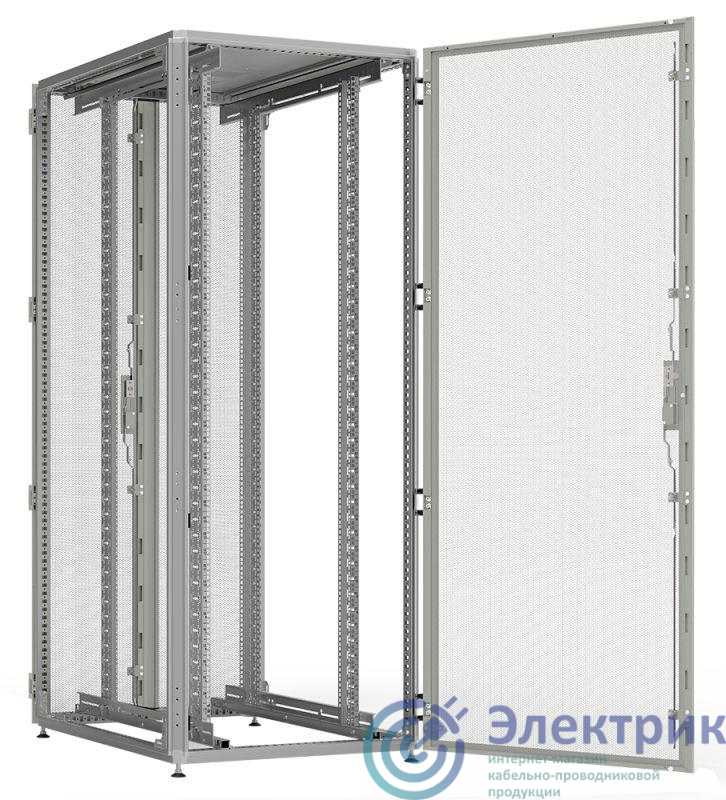 Шкаф серверный 19дюйм 42U 600х1200мм однодверный сер. by ZPAS ITK ZP35-42U-0612-PP