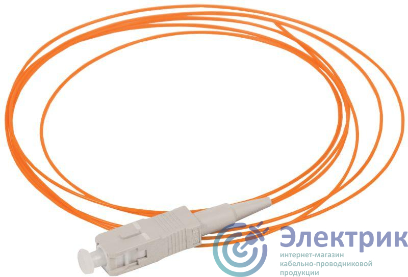 Пигтейл для многомодового кабеля (MM); 50/125 (OM2); SC/UPC; LSZH (дл.1.5м) ITK FPT50-SCU-C1L-1M5