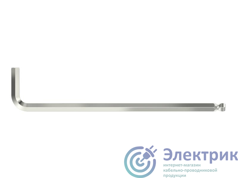 Ключ шестигранный Г-образ. удлиненный с шаровым окончанием HEX 1.5х91.5мм Felo 36501510