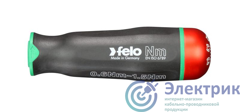 Рукоятка с регулировкой крутящего момента серия Nm 0.6-1.5 Нм Felo 10000106