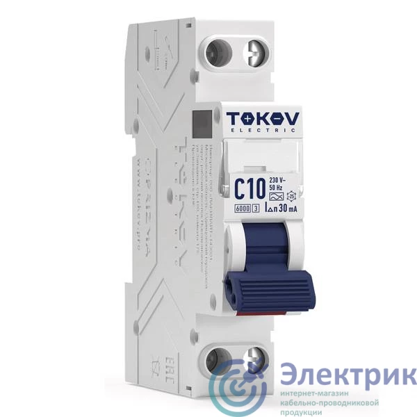 Фото TOKOV ELECTRIC TKE-PZ60-RCBO-1-10-30-AС