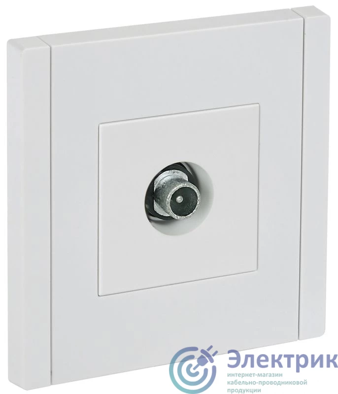 FP-A10-P-K01 | Розетка TV проходная FORTE&PIANO FP229 бел. IEK 