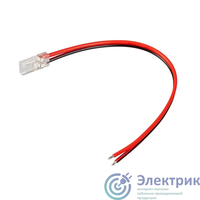 042066 | Коннектор COB-MONO-5mm-2pin-STW-L150 Лента-Провод Arlight 