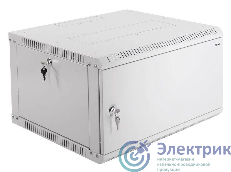 892815 | Шкаф коммутационный ШРН-Э-6.350.1 6U 600х350мм передн. двери стал.лист несъемн.бок.пан. сер. ЦМО 