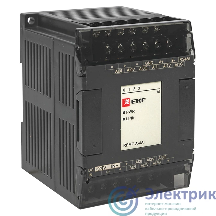 REMF-A-4AI | Модуль аналогового ввода REMF 4 PRO-Logic EKF 