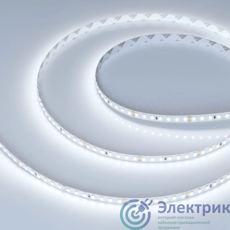 046973 | Лента светодиодная UL-A140-8mm 24V White 6000К 10Вт/м IP20 (уп.5м) Arlight 