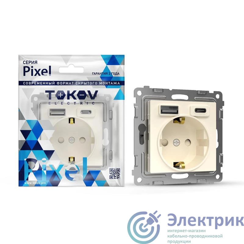 Фото TOKOV ELECTRIC TKE-PX-R1U2AC-C02