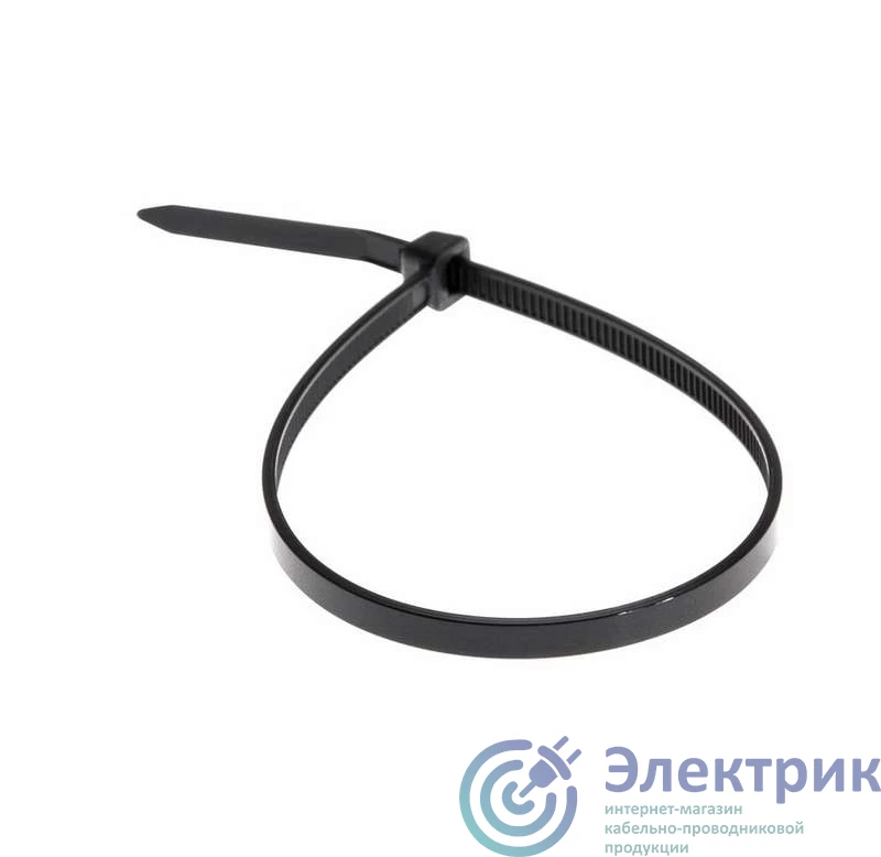 07-0251 | Хомут кабельный 3.6х250 нейл. черн. (уп.100шт) Rexant