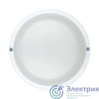 4690612031408 | Светильник светодиодный СПП-КРУГ 8Вт 230В 6500К 640лм IP65 герметичный IN HOME 