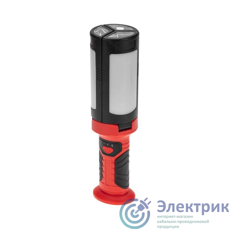 75-8003 | Фонарь многофункциональный с магнитом крюком и функцией Power bank Rexant 
