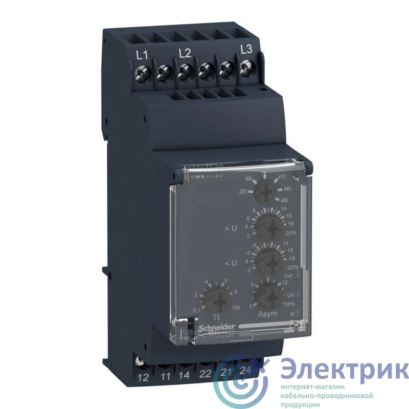 RM35UB3N30 | Реле контроля напряжения фаза-ноль 2CO SchE 