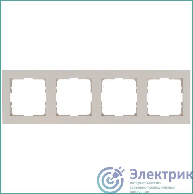 G1004T | Рамка 4-м G-Classic тауп Jasmart