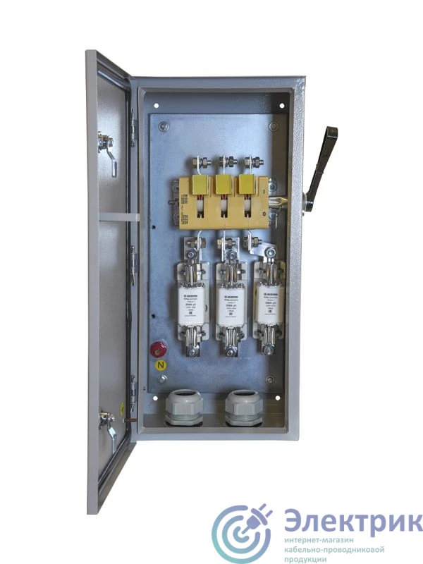 ET561431 | Ящик силовой ЯРВ-250-54 УХЛ2 с ППН-35 250А IP54 держатель медь Электротехник