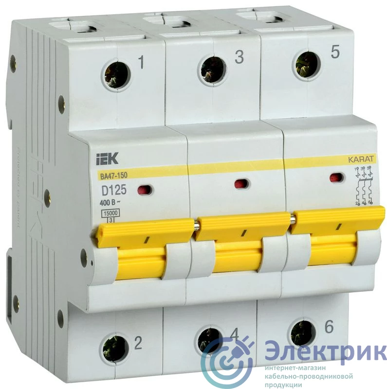 Фото IEK MVA50-3-125-D
