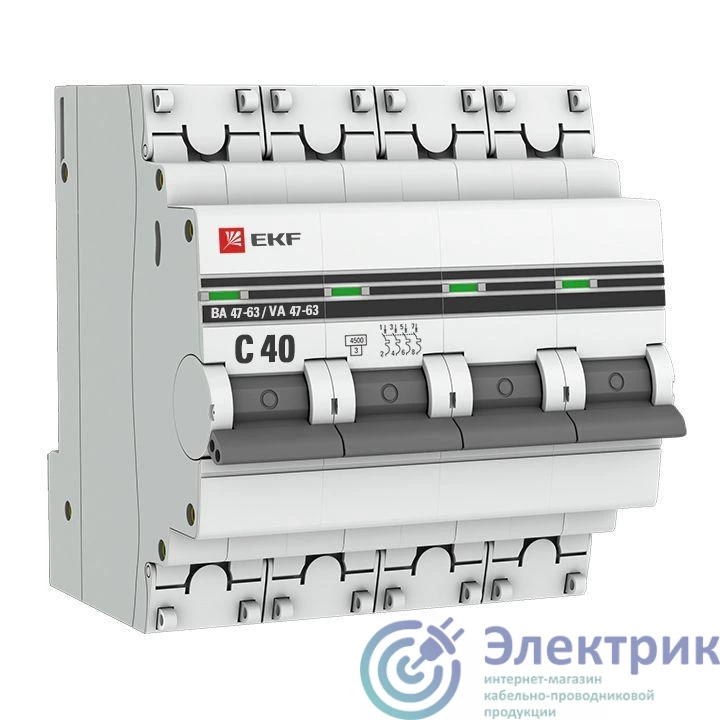 Фото EKF mcb4763-4-40C-pro