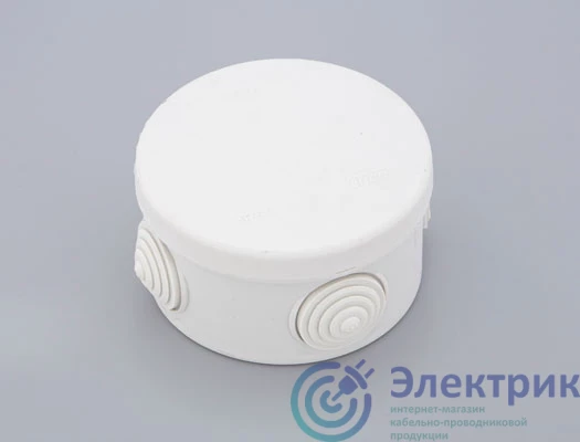 67020Б | TYCO Коробка распределительная 70х50мм IP55 белая RUVinil