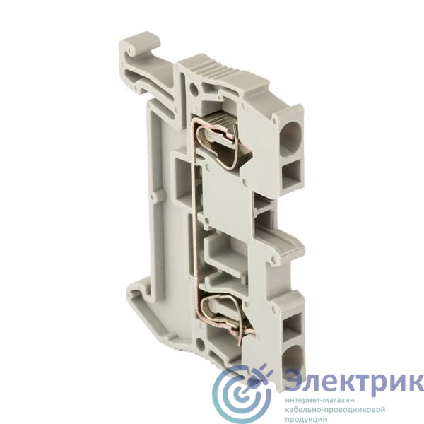 plc-jxb-st-2.5 | Колодка клеммная ST-2.5 31А пружинная сер. EKF 