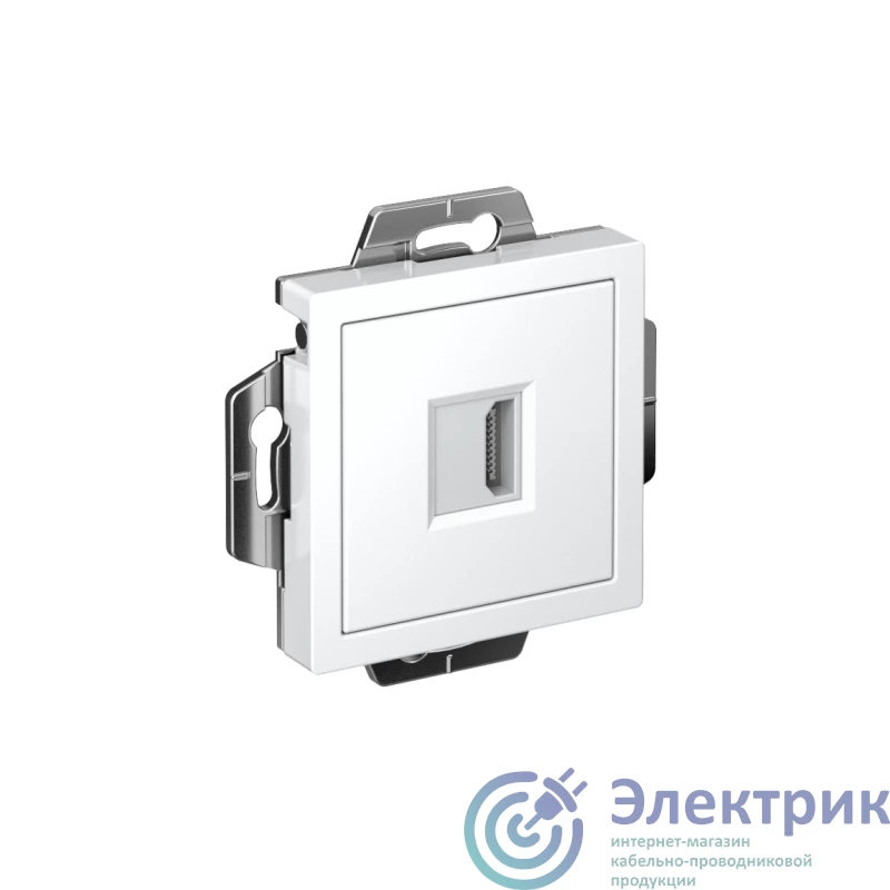 ATN000180 | Розетка AtlasDesign HDMI механизм бел. SE 