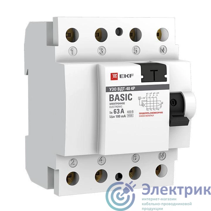 Фото EKF elcb-4-63-100e-sim