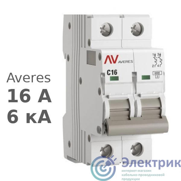 Фото EKF mcb6-2-16C-av