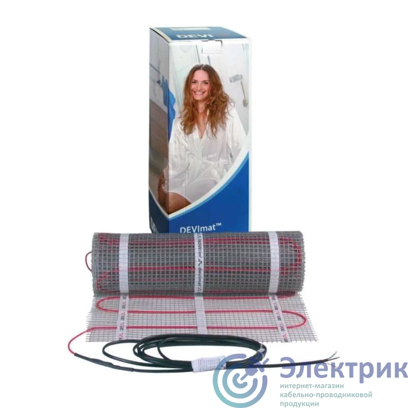 83030560 | Комплект "Теплый пол" (мат) DEVIcomfort 150T (DTIR-150) 75Вт 0.5х1м 0.5кв.м DEVI 