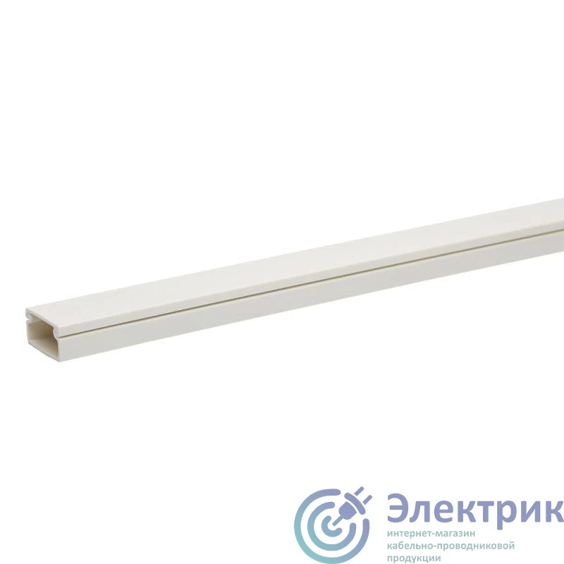 ETK20310 | Мини-канал 20х10 ПВХ бел. RAL9010 (дл.2м) SchE 