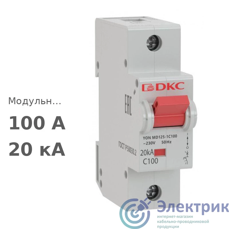 Фото YON (группа DKC) MD125-1C100