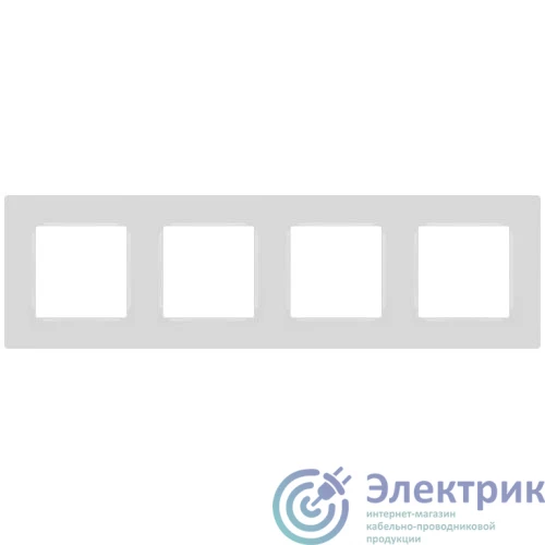 Б0067730 | Рамка 4-м 12-5204-01 Классик бел. Эра