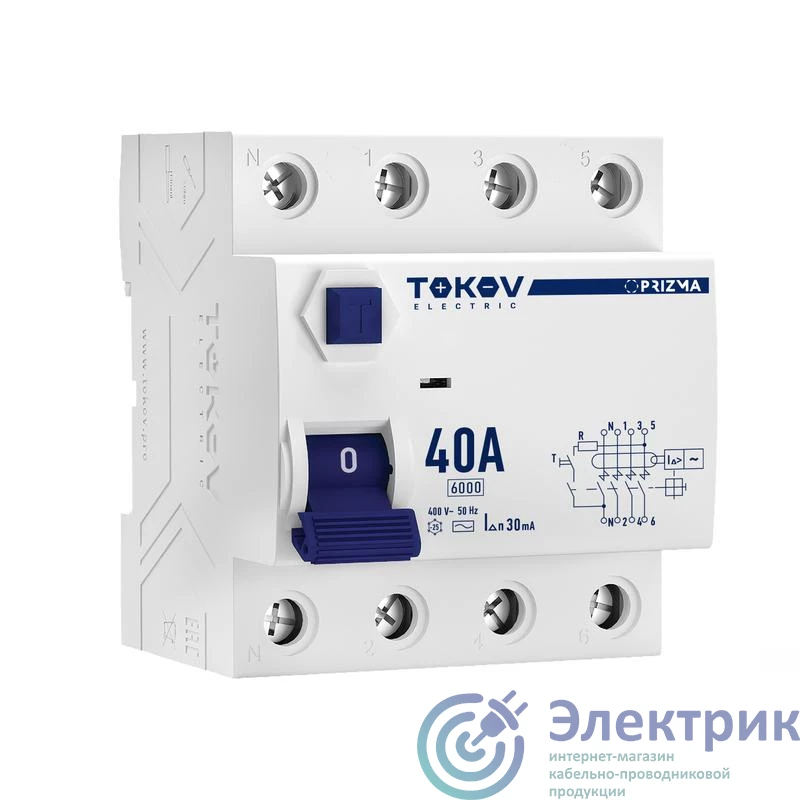 Фото TOKOV ELECTRIC TKE-PZ60-RCDM-4-40-30-AC