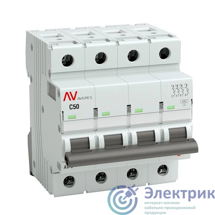 Фото EKF mcb6-4-50C-av