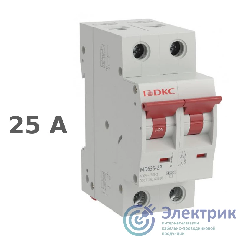Фото YON (группа DKC) MD63S-2PB25