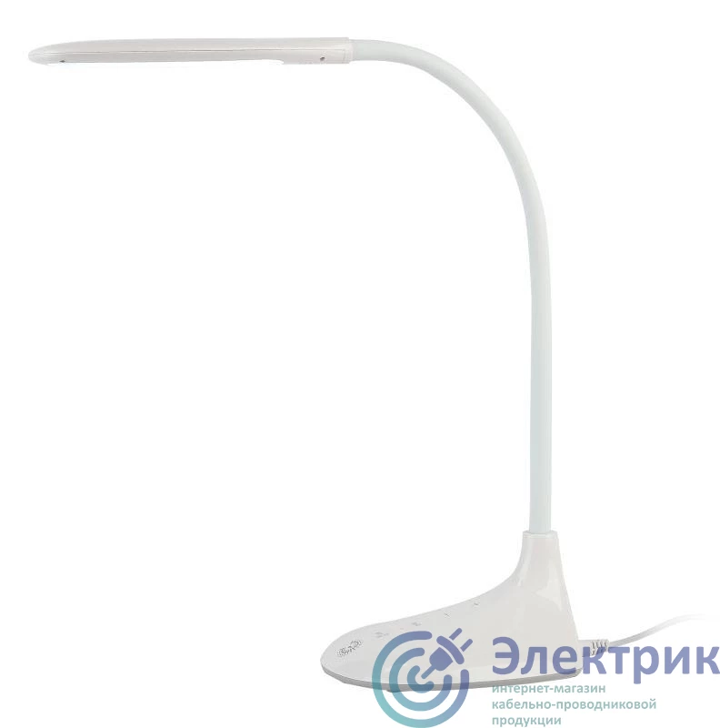 Б0019128 | Светильник NLED-452-9W-W настол. бел. ЭРА