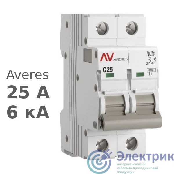 Фото EKF mcb6-2-25C-av