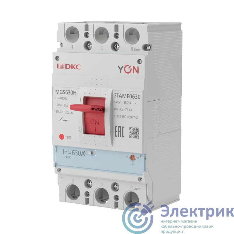 Фото YON (группа DKC) MGS630H-3TAMF0630