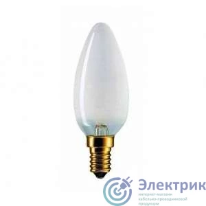 8109017 | Лампа накаливания ДСМТ 230-40Вт E14 (100) Favor