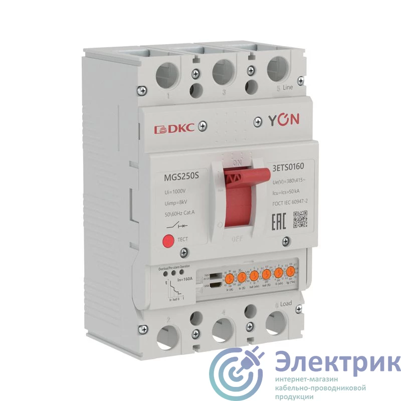 Фото YON (группа DKC) MGS250S-3ETS0160