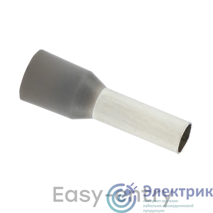nhvi-4.0-9 | Наконечник НШвИ 4.0-9 (50шт) серый EKF 
