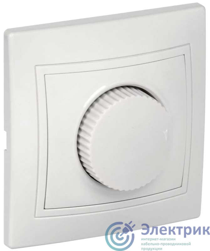 EDK10-K01-03-DM | Светорегулятор поворот. СП КВАРТА IP20 ВСР10-1-0-КБ бел. GENERICA 
