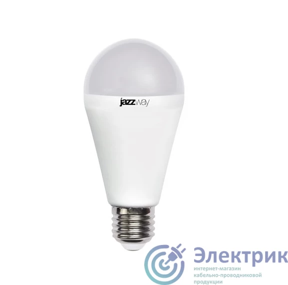 5006188A | Лампа светодиодная PLED-SP 18Вт A65 грушевидная 3000К тепл. бел. E27 1820лм 230В JazzWay 