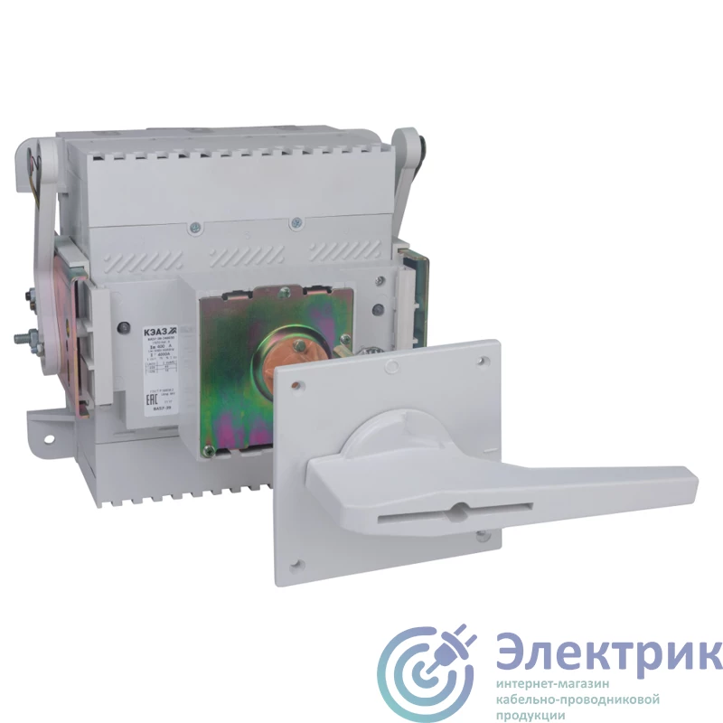 240492 | Выключатель автоматический 3п 630А 5000Im 40кА ВА57-39-340050 УХЛ3 690В AC КЭАЗ 