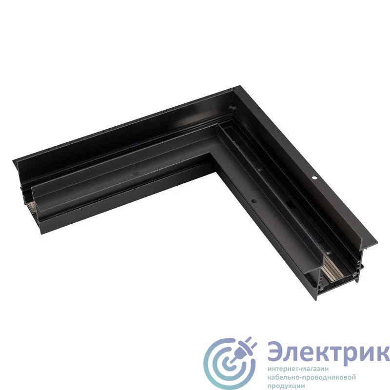 046834 | Коннектор угловой MAG-CON-4560-FDW-L90 (BK 5LN) IP20 металл Arlight