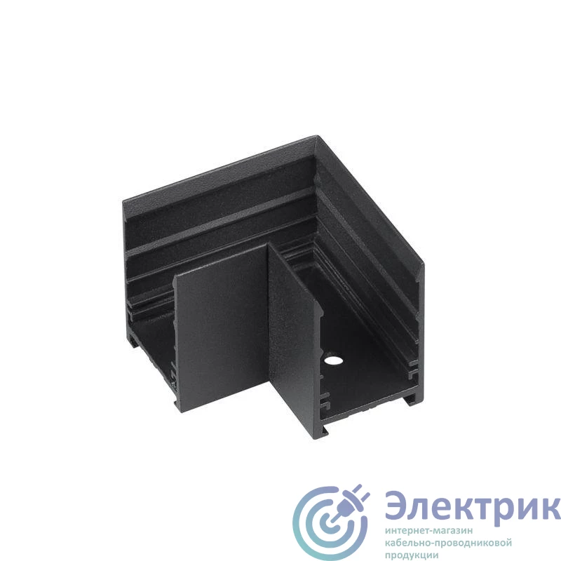 046821 | Коннектор угловой MAG-CON-MINI-2538-L90 (BK) IP20 металл Arlight 