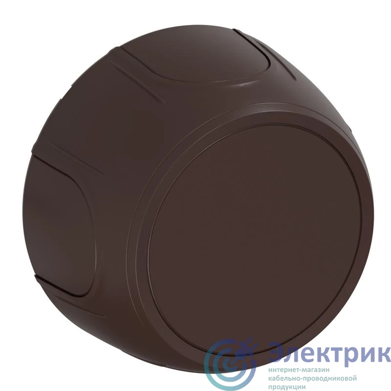 7700918 | Коробка распределительная Rotondo корич. OneKeyElectro