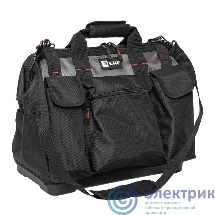 C-01 | Сумка монтажника универсальная с жестким дном EKF 
