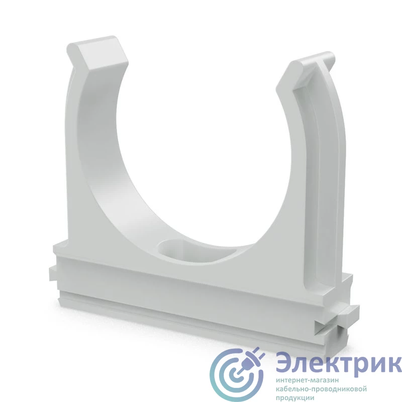 PR.02750 | Держатель для труб (клипса) d50мм полистирол Промрукав 