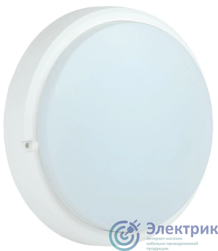 LDPO0-4005-8-6500-K01 | Светильник светодиодный ДПО 4005 8Вт 6500К IP54 круг бел. IEK 