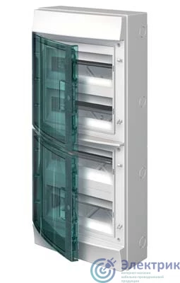 1SLM006501A1207 | Бокс настенный 48М прозр. дверь Mistral65 (с клемм) ABB
