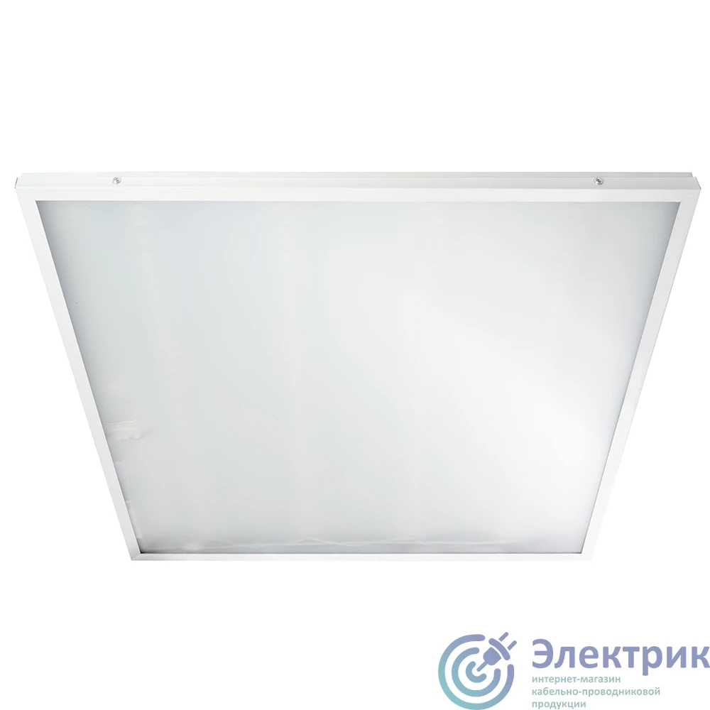 AL2125 48520 | Светильник светодиодный ДВО-36w 595х595х19 6500К 3100Лм рассеиватель с 3D эффектом IP40 FERON 