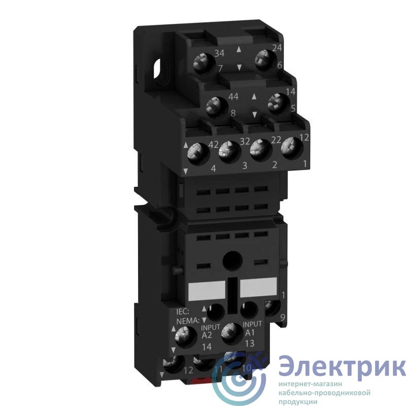 RXZE2M114 | Цоколь RXZE для реле RXM 4ПК 30мм SchE 