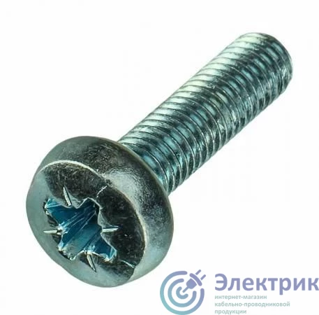 wp6x12 | Винт с полусферической головкой и крестообраз. шлицем 6х12 DIN 7985 EKF 